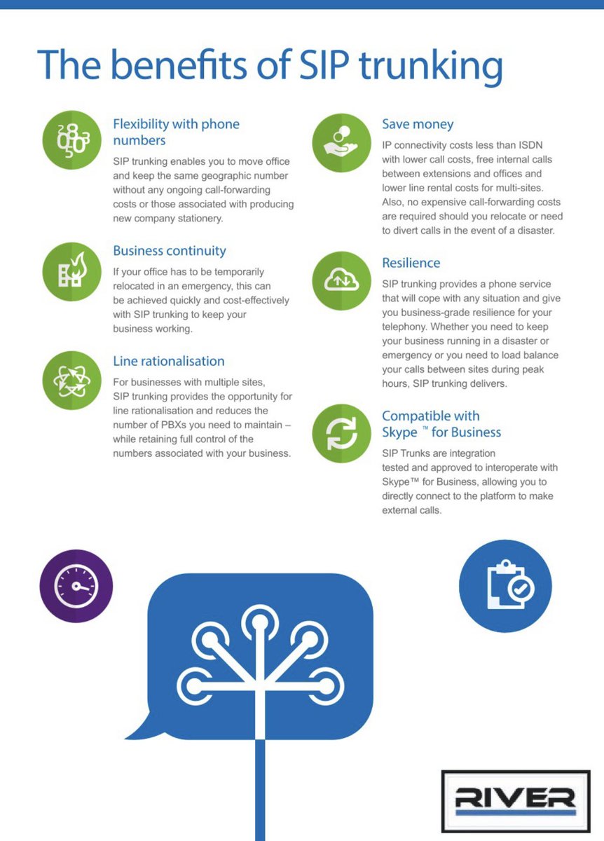 SIP trunking is the obvious choice when it comes to replacing your ISDN circuits. But, with the ISDN switch off not due until 2025, it’s important to understand the business benefits you can leverage today. 

Learn more below👇

#siptrunking #telecoms