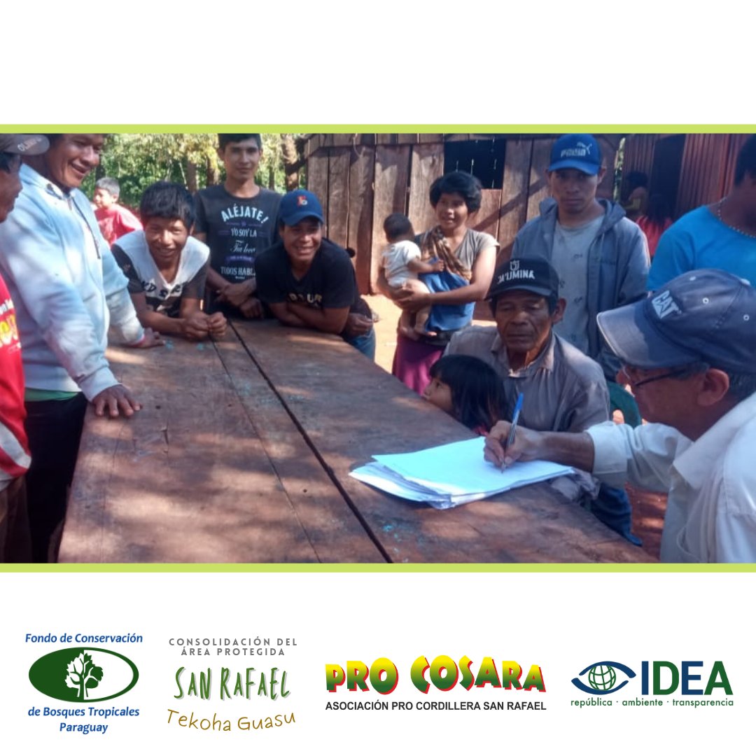 ProCosara's tweet photo. 📌El mismo se desarrolla gracias a la #alianza
entre la #ACIDI, PRO COSARA, #FAPI y el
@fcbt_paraguay, que busca promover acciones
conjuntas para la consolidación y conservación del
Tekoha Guasu, y apoyar en el proceso de
construcción del Plan de Vida del Tekoha Guasu https://t.co/3VoSCtfzEn