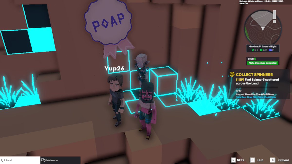 VixVoxi's tweet photo. @TheSandboxGame @deadmau5 I just participated in the #SandboxAlphaS3Giveaway for a chance to win 500 SAND! Found George from the Metaglitch in @deadmau5's Tower of Light, check out my screenshot below!
👇 https://t.co/3tgiSGWE2d