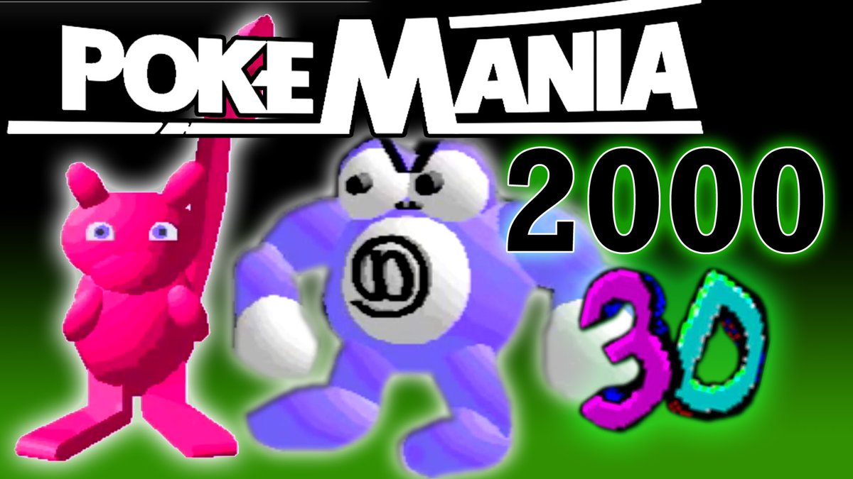 MBXfilms's tweet photo. POKEMANIA 2000
https://t.co/PJryYfjn3x

The Original 151 Roster!

Pokémon Stadium Announcer
from Nintendo 64!

TERRIBLE YEAR 2000 ANIMATION!

PAIN-STALGIA

3D Movie Maker
#Pokemon #3DMM #nostalgia #mew 
#PokemonStadium #lowpoly #animation 
#original151 #original151pokemon #My151 https://t.co/hwFBj4BXNj