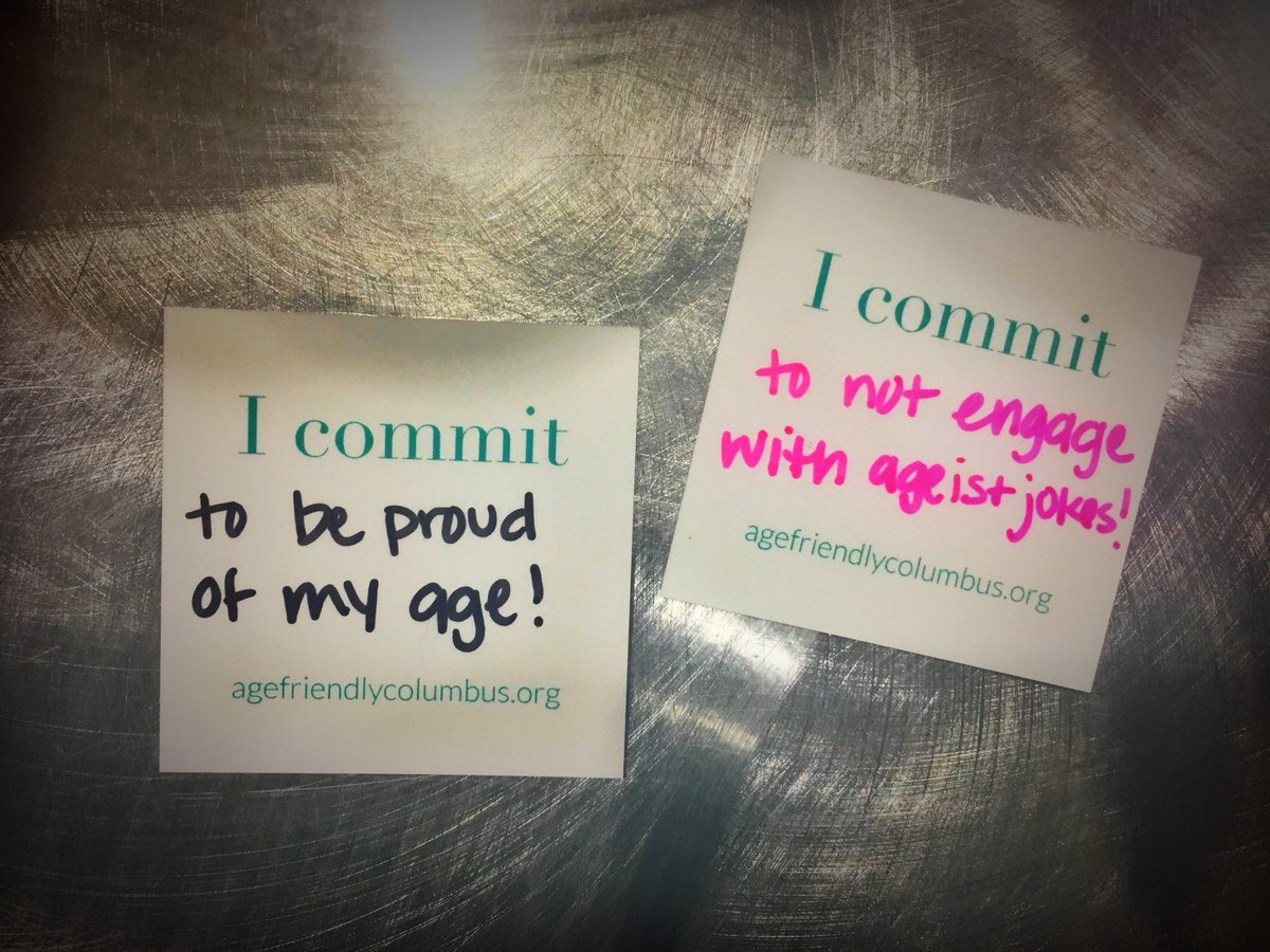 AgeFriendlyOH's tweet image. Today is International #Ageism Awareness Day! #AgeFriendly believes in championing positive aging across all our work. Celebrating with a look back at positive aging photoshoots, #ButtonUpAgeism, billboards &amp;amp; more! As @ChristineHapp10 says, Aging: So cool everyone is doing it