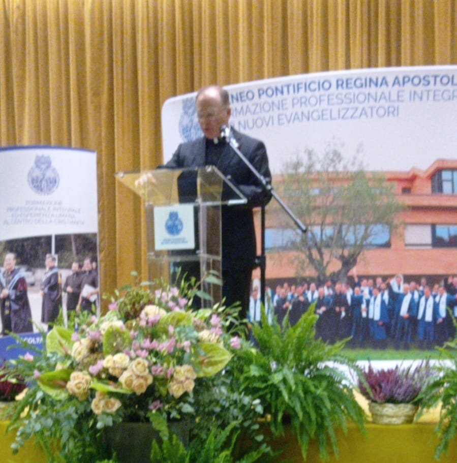 AteneoUPRA's tweet photo. Benvenuti alla Cerimonia di Inaugurazione Anno Accademico 2022-2023
P. John Connor, LC
Gran Cancelliere
Direttore generale della congregazione dei @LegiondeCristo
#APRA #apracommunity #ateneopontificio #evangelizzazione #cultura #ascoltare #professare #proporre #LegionaridiCristo https://t.co/NJ7VLePXTH