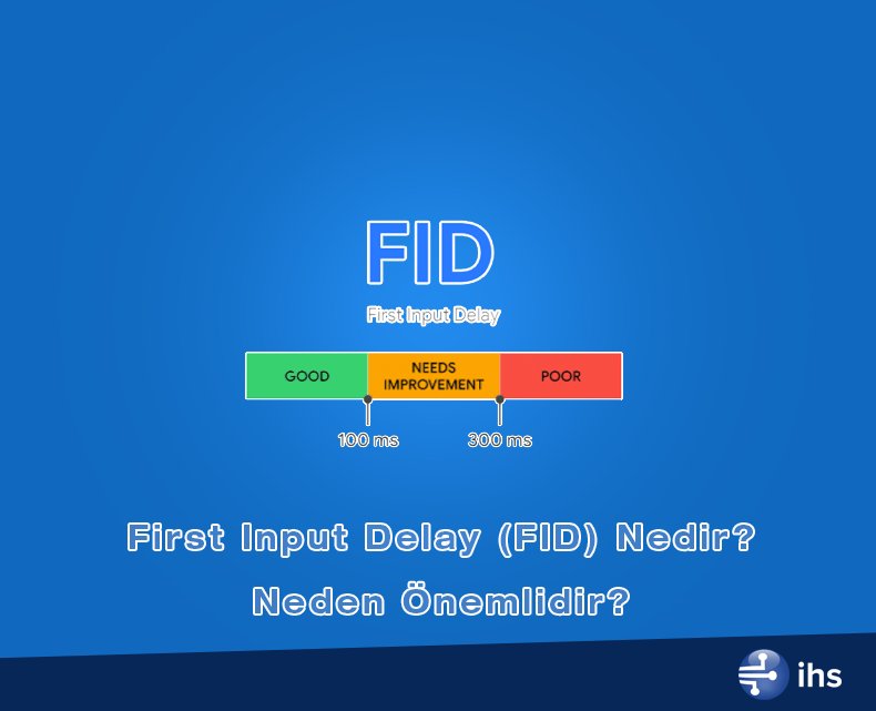 ihstelekom's tweet photo. "First Input Delay (FID) Nedir? Neden Önemlidir?" Konulu içeriğimizi inceleyin...
Detaylar:https://t.co/vNAZIMyHut

#FID #firstinputdelay #corewebvitals #seo #ihs #ihstelekom https://t.co/GRFmUK75tS