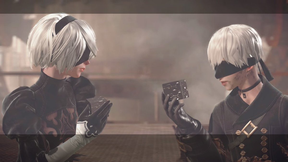 Que barbaridad que switch pueda mover este juego tan bien, flipándolo #NintendoSwitch #NieRAutomata