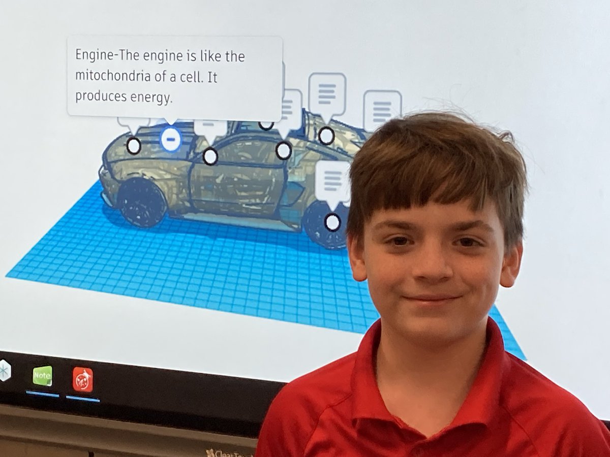 STEMSusanC's tweet photo. @Oak_Hill_Middle More #cellcity project! @tinkercad was used to create a 3D model! #impressive #techintegration #science @Baldwin_Cty_BOE https://t.co/Tj3hbXyaYF