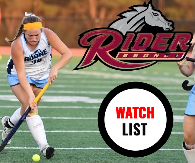 WATCH LIST 2024 Hannah Huddleson (PA/<a href="/BooneHockey/">Daniel Boone Field Hockey</a> <a href="/ViperFHClub/">Viper Field Hockey</a>) commits to <a href="/BroncsFH/">RiderFieldHockey 🐴</a>!