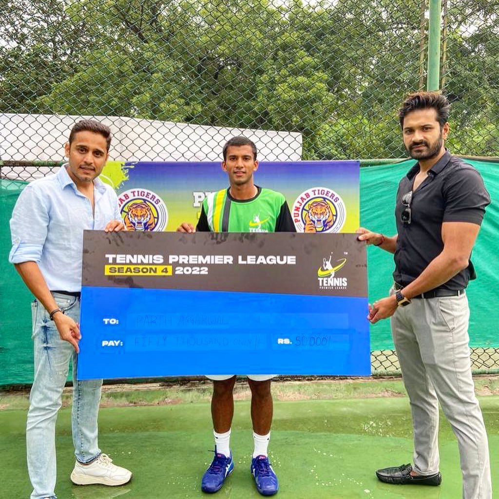 tplsport's tweet photo. Vadhaiyan to the young tigers who will now mark their territory in TPL season 4 with #PunjabTigers
 
Congratulations to all winners. #SherModeOn🐯

#AajaMaidanMein #TennisPremierLeague #TennisLove #TPL2022 #TPLS4 #Tennis #Punjab #DLTA #TPLTalentDay https://t.co/V3nfimoDvu