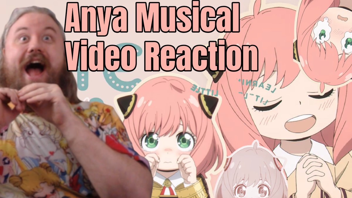 Myrmonden's tweet photo. https://t.co/XunOA7UfDN Spy X Family Good Day Music Video Reaction
There is an ANYA MUSIC VIDEO OUT and it SUPER ADORABLE
#SPY_FAMILY
#スパイファミリー
#anime
#reaction #spyxfamily #anya #loid #yor #wakuwaku #animeraction #knowname #manga #anyaforger https://t.co/BDE4auv0ZQ