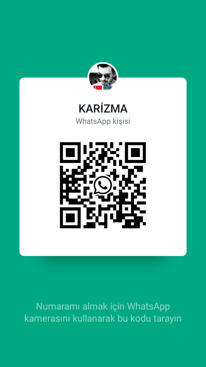 Hadi bayanlar muhabbeteBeni WhatsApp'ta kişi olarak ekleyin. wa.me/qr/LUZD276B4ZI…