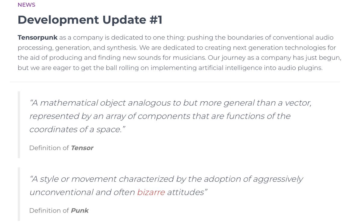 Tensorpunk tweet media