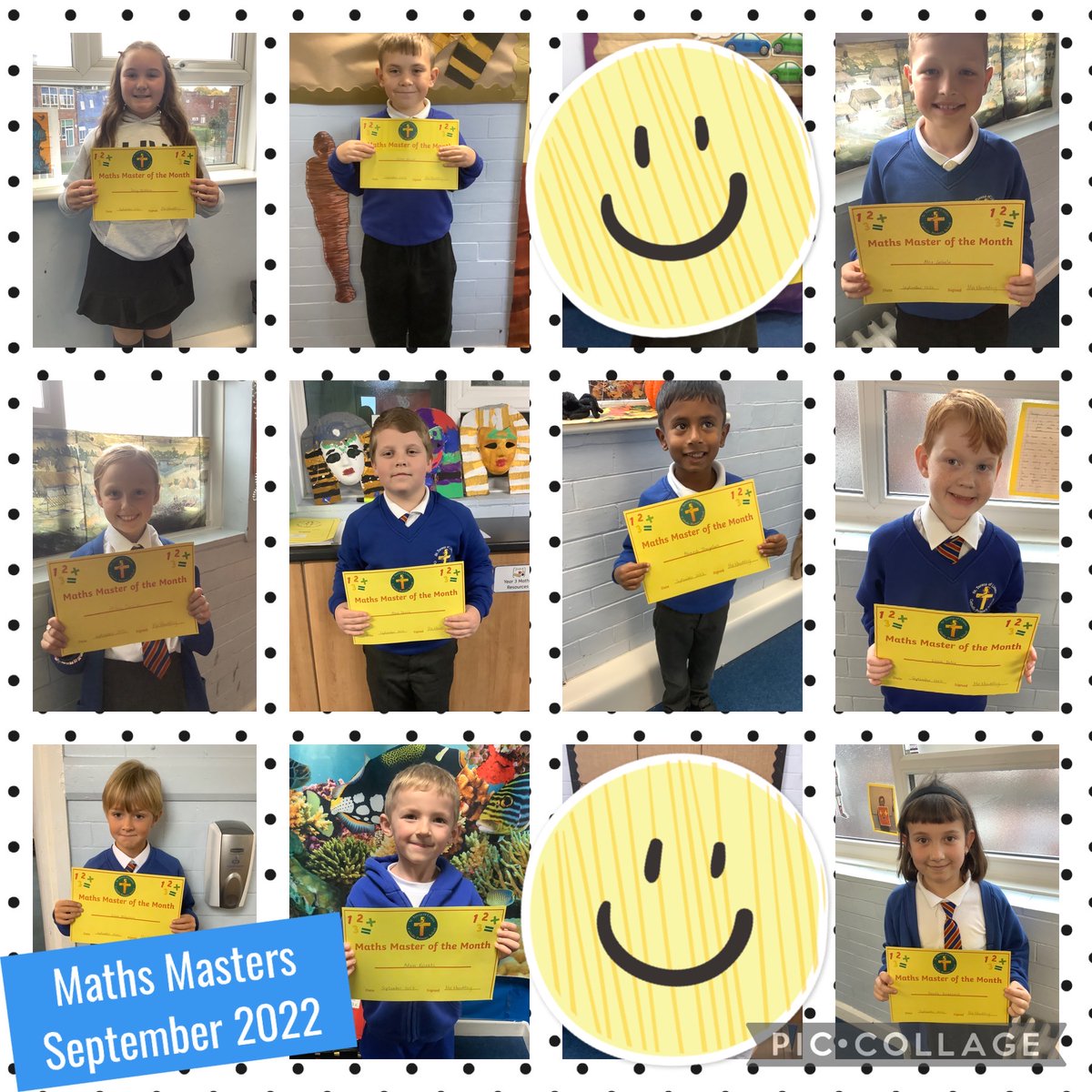 maths_STOL's tweet photo. Well done to all of our Maths Masters for September @teresaoflisieux https://t.co/pkmZ6SjBj0