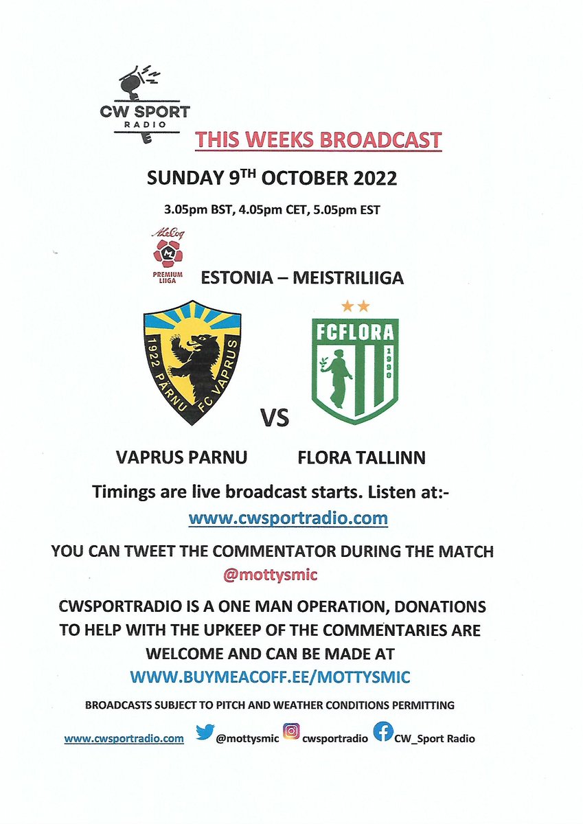 PLS RT Hope you can listen this week @fourFourTwo
@goal @MOTDMag @fourfourtwousa @fftarabia
@fourfourtwomex @fourfourtwomy @90min_Football
@fourfourtwosg @fourfourtwoeg @worldsoccermag
@worldsoccermag1 @dw_sports @PatsFballBlog
@COPAfootball @Copa90 @Copa90US
@RakutenSports