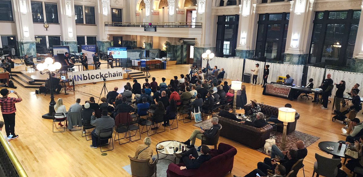 MNblockchain's tweet photo. THANK YOU

The rush from having a big event come together so well is only outweighed by what this particular event indicates—that Minnesota is ready and eager to launch our state's blockchain industry. 

Last night was the launch pad. 

#stateofblockchain #minnesota #event https://t.co/EzlWkuqjvg