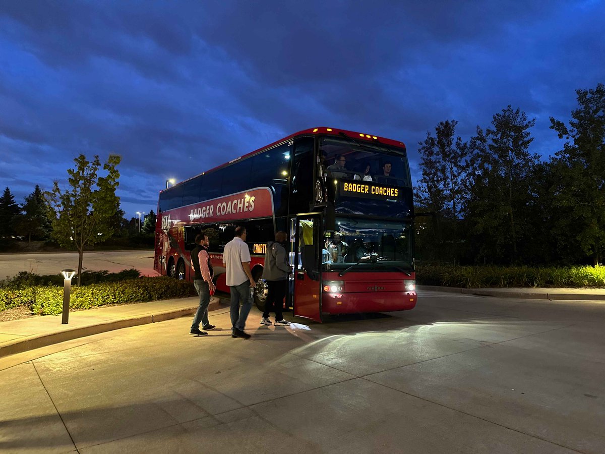 talimerinc's tweet photo. Co-founder @kenostermann hopped aboard the #mketechweek #upload bus tour last night to learn about @Zywave, @IdeawakeHQ, and @advancedionics   innovative work and impact in the #MKETech community! https://t.co/Sl7zdSxjAy
