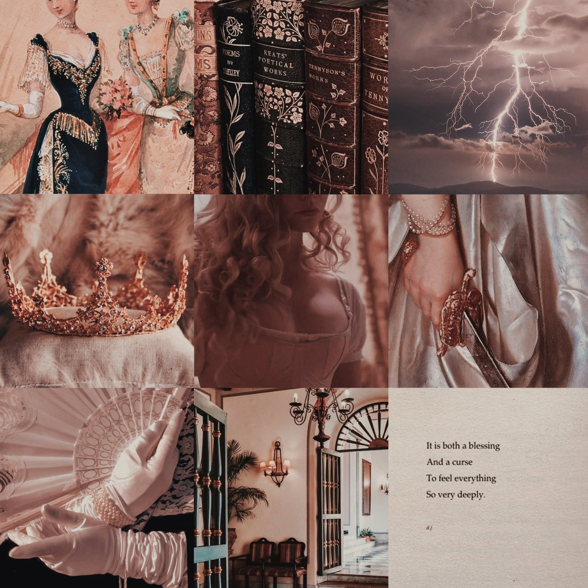 thebookoffaerie's tweet image. It’s Aesthetic Day for #FinishUrBookFall 🫶🏼 I’m working on my Puerto Rican Historical Fantasy WIP and I did aesthetics for the 4 main characters; Cayetana, Clara Elizabeth, Susanna and Enrique ✨