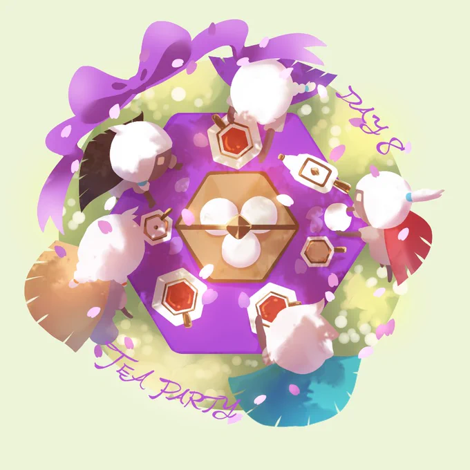 DAY5 SHTTERINGDAY6 BABY JELLIESDAY7 SKY KIDSDAY8 TEA PARTY#Skytober2022#thatskygame 