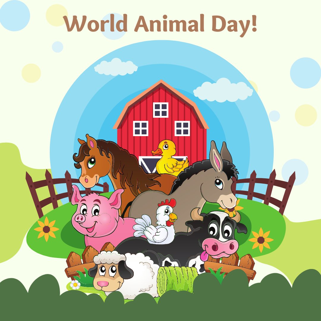 JananiRatnayake's tweet photo. #CanvaDesignChallenge 
Theme - Farm Animals 🐎🐄🐑🐖🐔🦆🐣 https://t.co/p8UChhdLjl