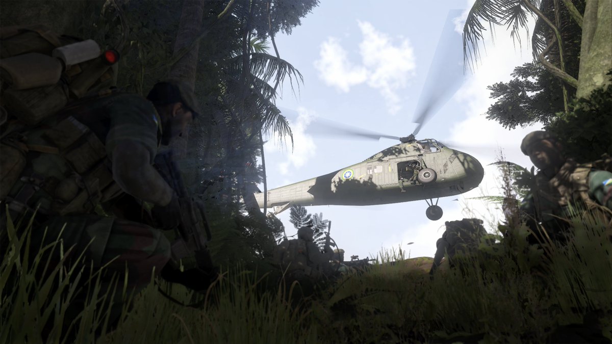 Victorfvt1's tweet photo. « Extract from the Tanoan jungle » 

#Arma3 #Tanoa #HIDF #ColdWar https://t.co/tCZoeFvdcn