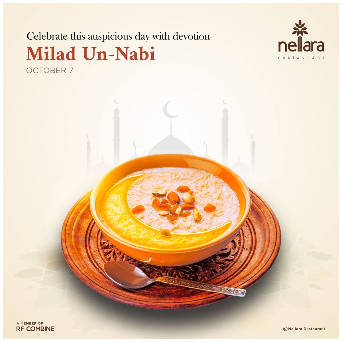 NellaraR's tweet photo. May Prophet is always there to enlighten your days with a lot of love and prosperity
#MIiladUnNabi Wishes

#restaurant #delicious #allah #quran #islamicquotes #makkah #eat #foodgram #nellara https://t.co/C4WC0m1Z0F