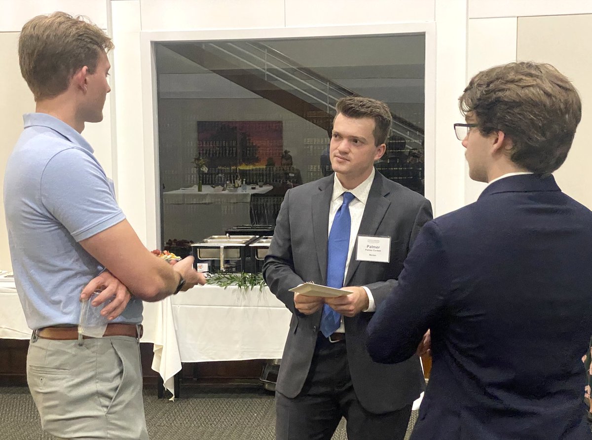 NCBAorg's tweet photo. The NCBA hosted the Intellectual Property Student Mentorship Reception yesterday at the Bar Center to kick off mentee and mentor matches. Thank you to @ParkerPoe for sponsoring this event! Find out more about the NCBA Intellectual Property Law Section: https://t.co/EZnRHPjDRa. https://t.co/sViVZHo0FX