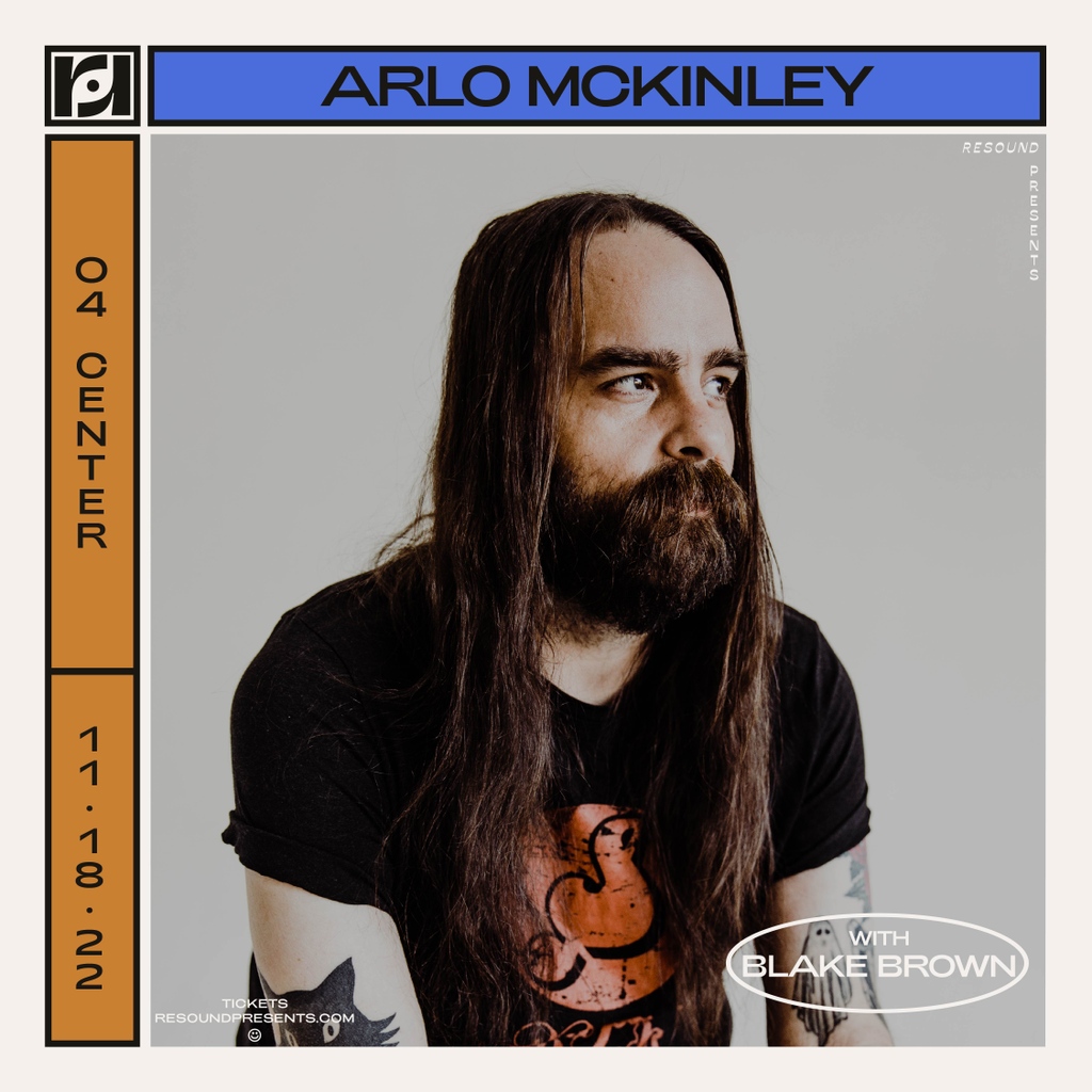 We're changing it up a bit, y'all! Join us at the @04Center on 11/18 to see country, punk, and gospel singer @ArloMckinley live with special guest Blake Brown (@BB_ADC)! This is going to be a special show you don't wanna miss. Head over to the link in bio to snag your tix now 🌾