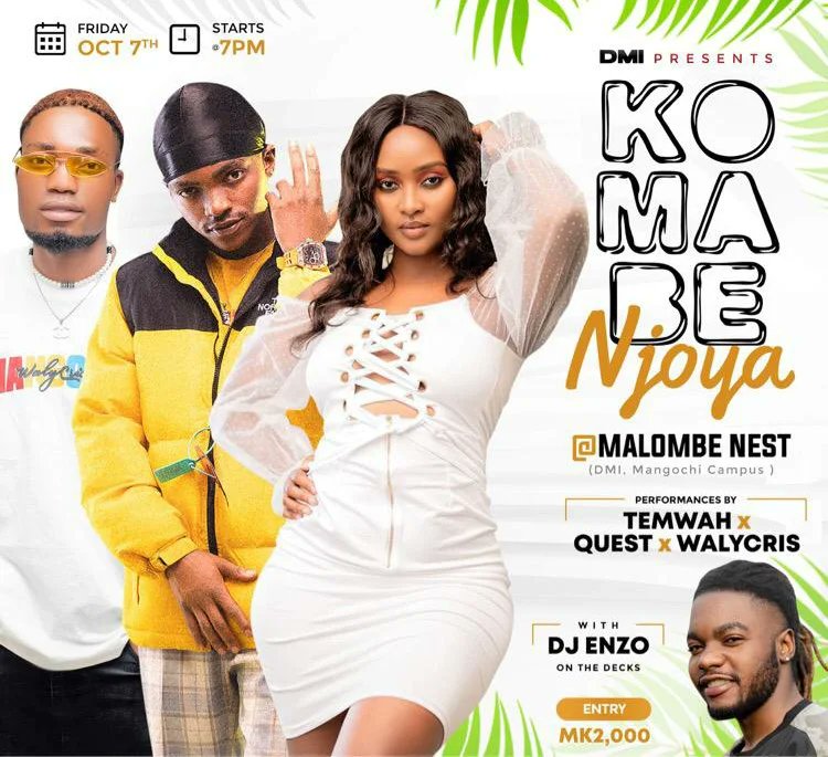 wanyengo's tweet photo. Tonight i will be performing *@MALOMBE NEST, DMI MANGOCHI CAMPUS*  📌 https://t.co/EGn7SaAjEz