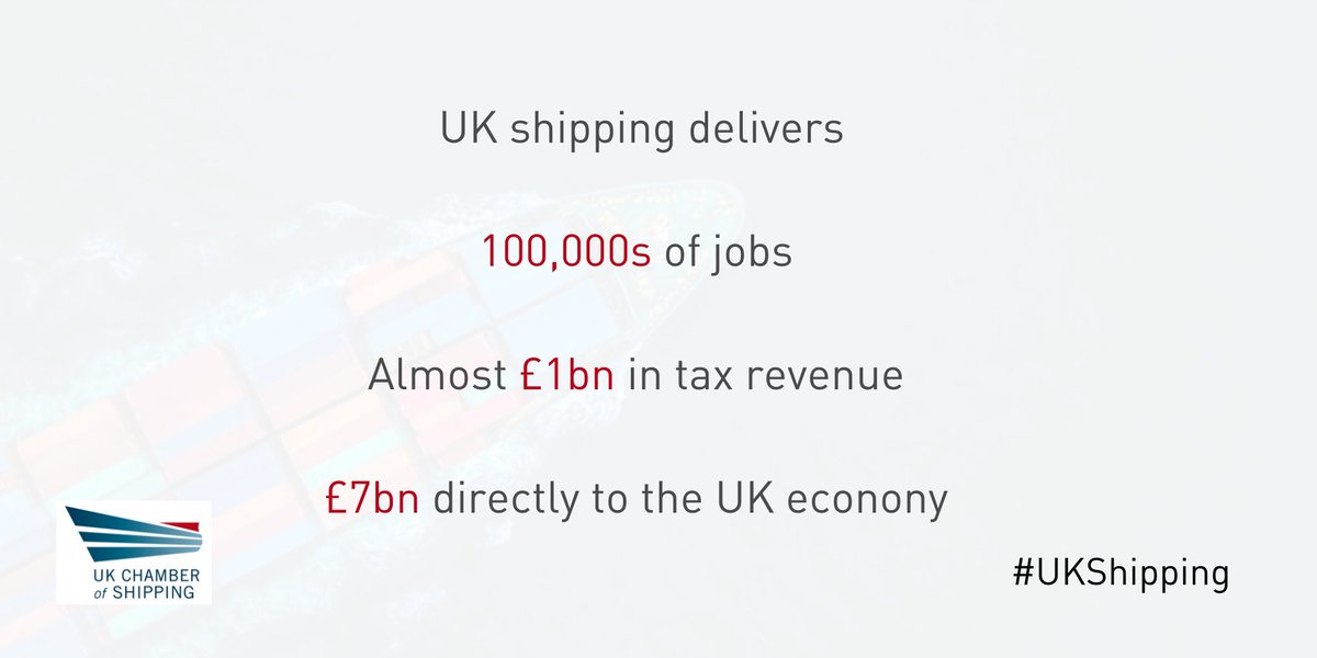 UK Shipping on Twitter "Shipping is a vital part of the UK economy
