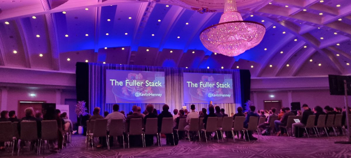 CasperBE's tweet image. Already the last talk at #FSEU22
again a great edition!