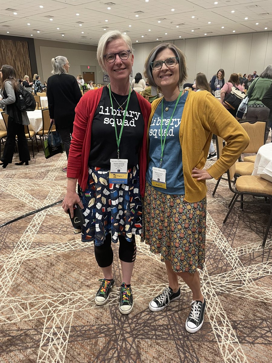 NancyCravey's tweet photo. Twinning #ncslma22 with @strange_natalie https://t.co/O9qH7GZ7VI