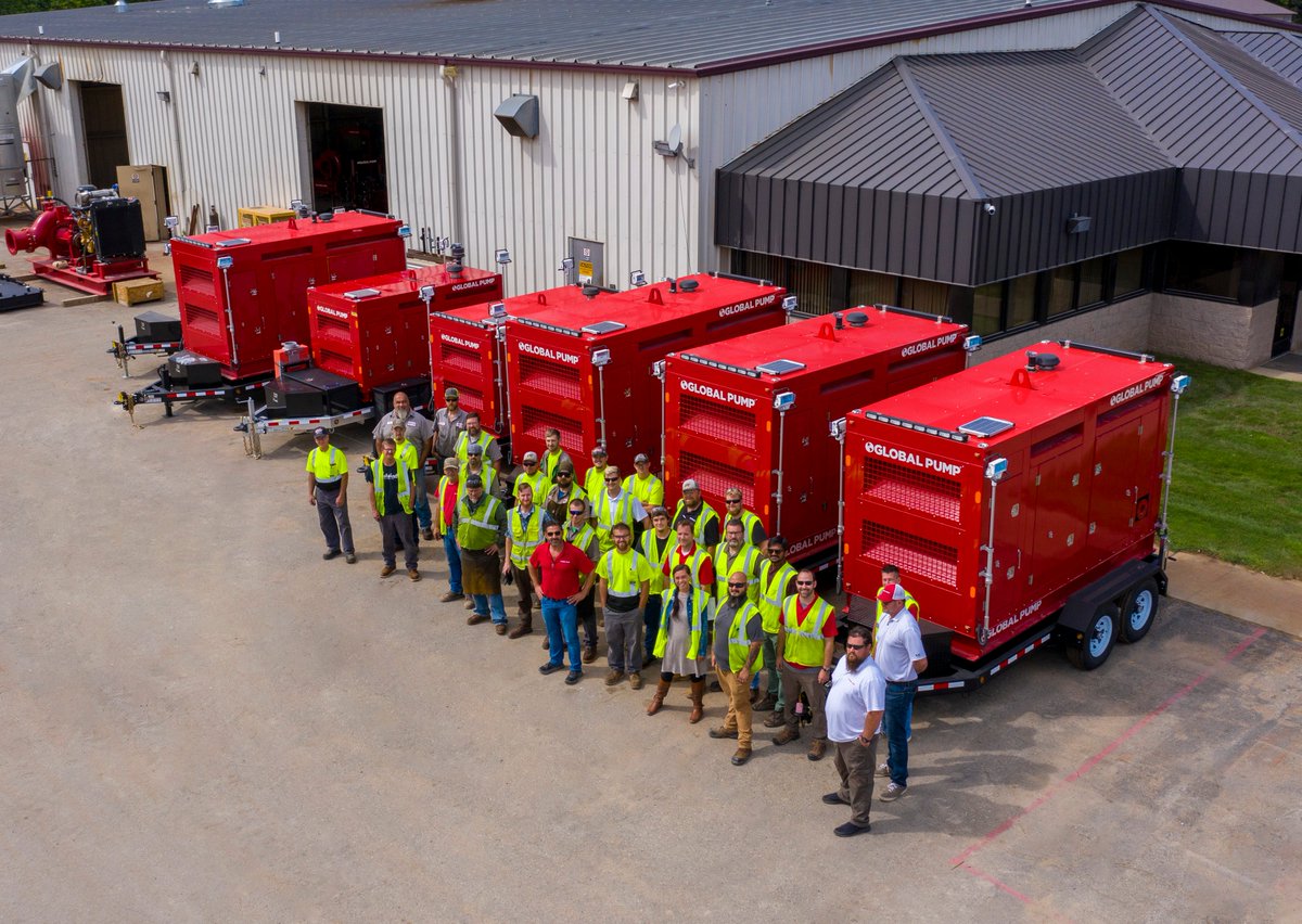 PumpGlobal's tweet photo. Celebrating Manufacturing Day! We manufacture highly dependable and efficient pumping equipment. While also maintaining a large national fleet of pumps that are immediately available for disaster recovery or planned bypass pumping projects. 866.360.PUMP | https://t.co/hKyD4MKsrZ https://t.co/DnzVheWNZq