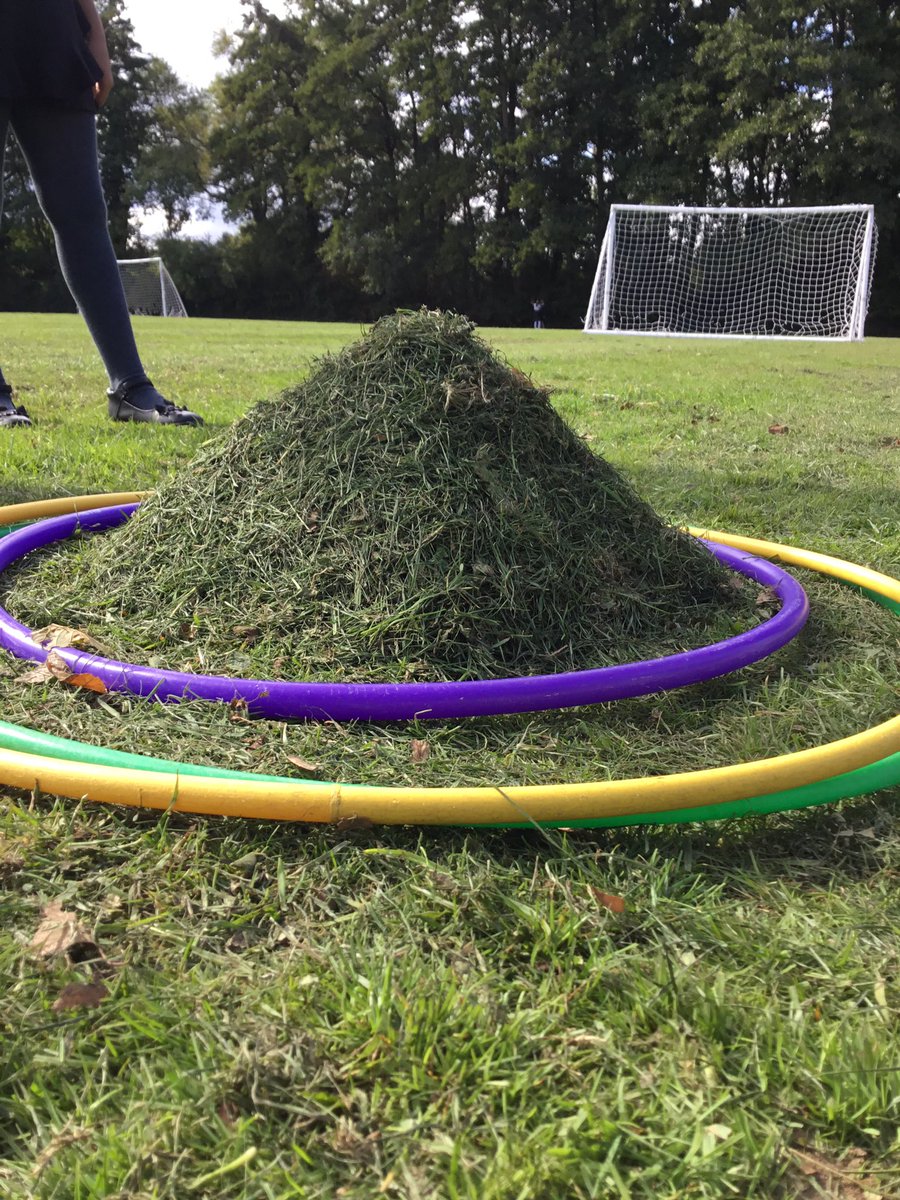 HighwoodPrim4W's tweet photo. Year 4 having fun creating grass pyramids after learning about Ancient Egyptian Tombs in our learning loop @HighwoodPrim4B https://t.co/GSXZtRTnDj
