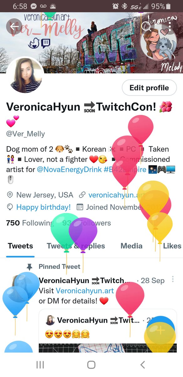 VeronicaHyun 🌺💕 tweet media