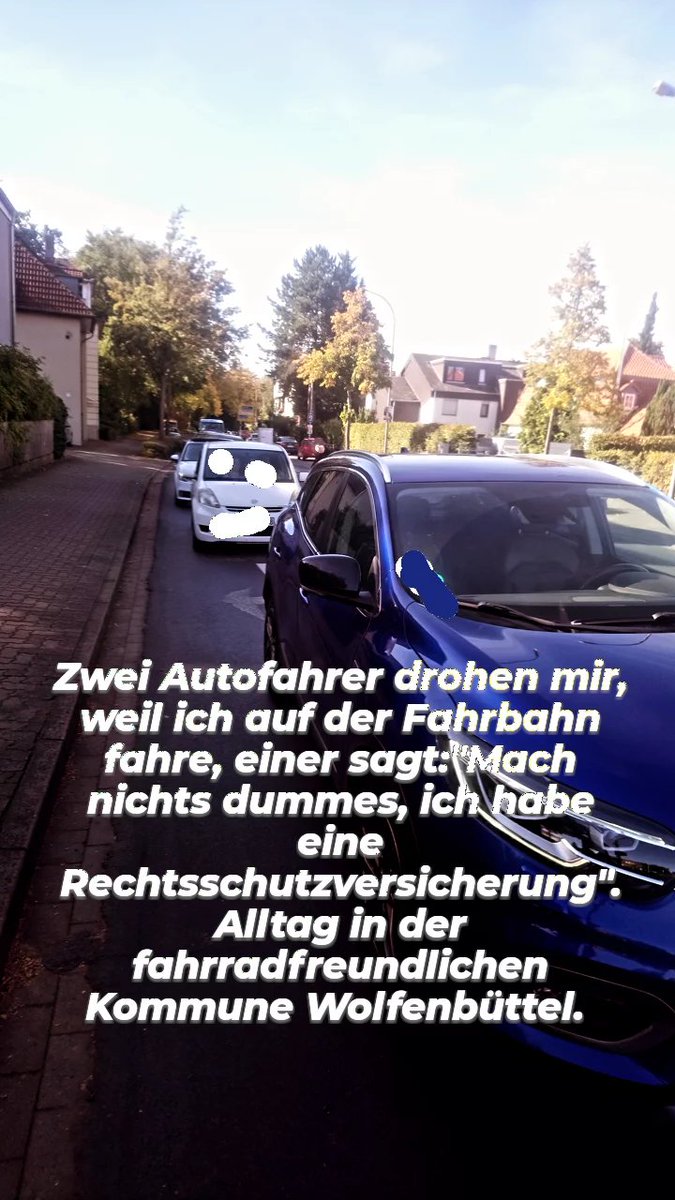 Leo_Proettel's tweet photo. Jedes Mal, wenn mich ein Autofahrer bedroht, töte ich einen Parkplatz. Heute werden es zwei mehr auf der Liste. Macht so weiter und ihr müsst bald im Kreis fahren, weil ihr nirgends parken könnt. https://t.co/CKY79Qe2FI