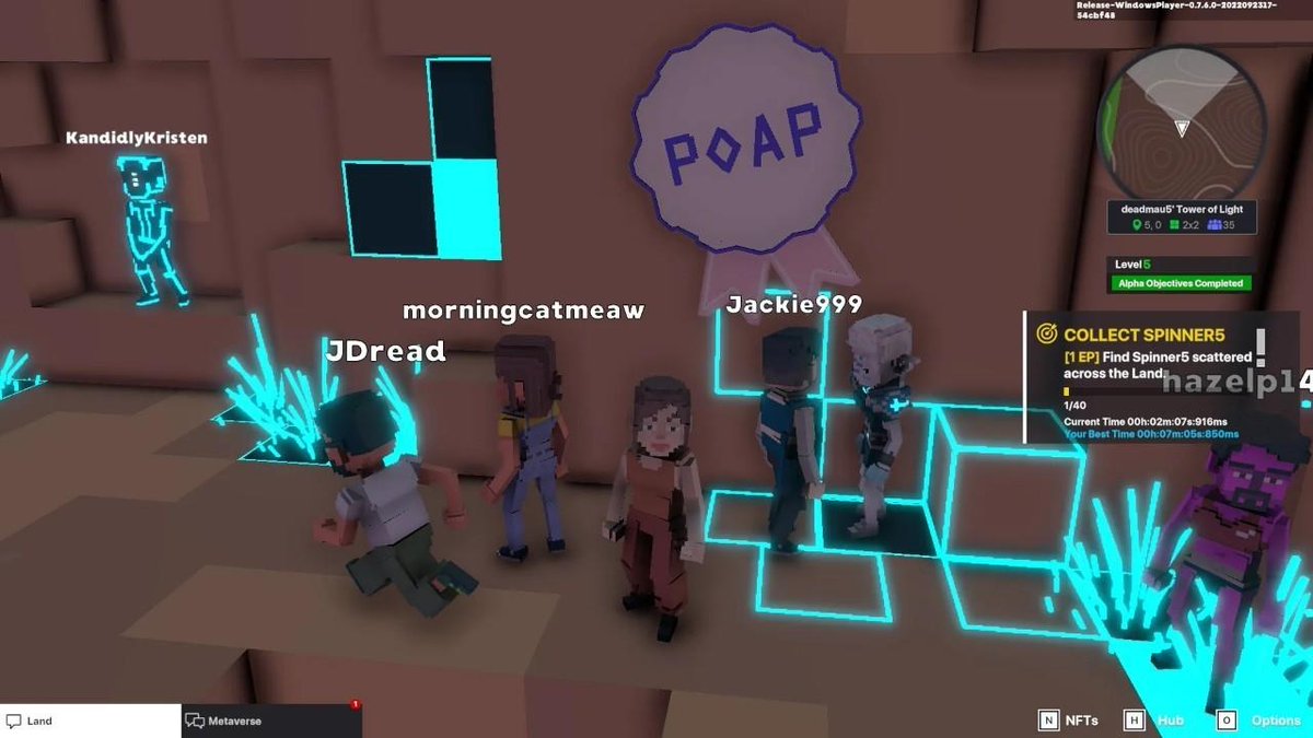 genesis1043's tweet photo. @TheSandboxGame @deadmau5 I just participated in the #SandboxAlphaS3Giveaway for a chance to win 500 SAND! Found George from the Metaglitch in @deadmau5's Tower of Light, check out my screenshot below!
👇 https://t.co/w93CG8ussk