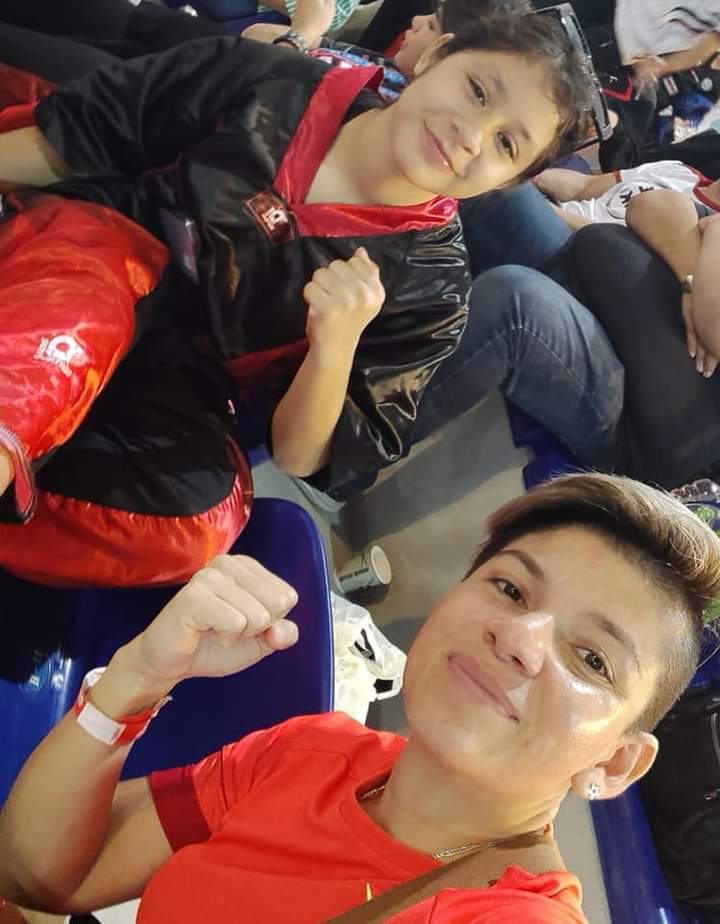 XHVXTabasco's tweet photo. 🔴#OrgulloChoco | La cunduacanense Esthefanny Michelle conquista la presea de plata en el mundial de kickboxing de Italia. 🥈🥊🎉🥳
Nota completa ➡️ https://t.co/0A9ynbNoyp https://t.co/N1JgCcQkbN