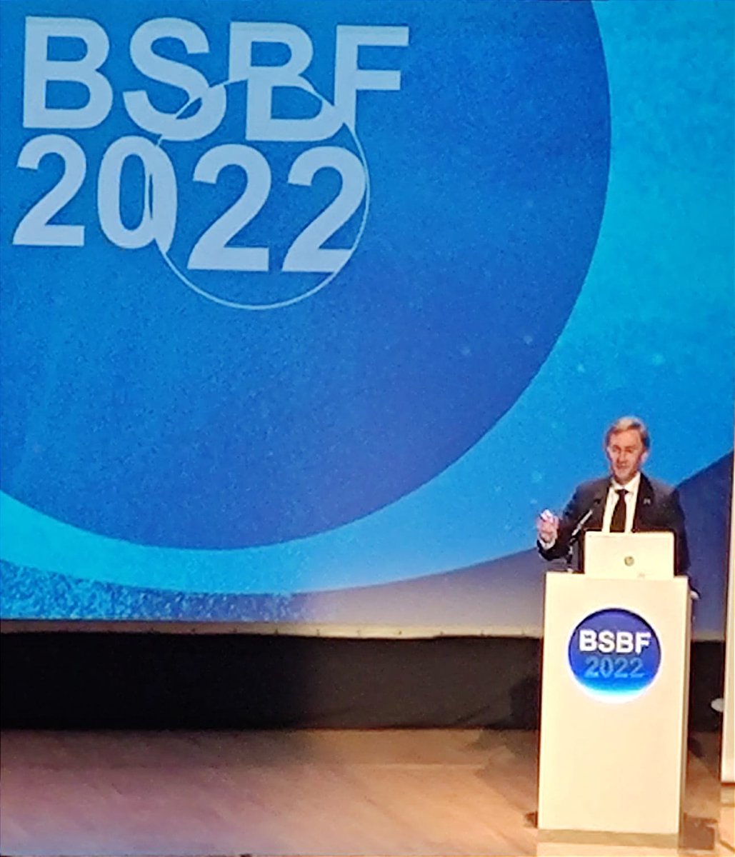 esa_es's tweet photo. #PorSiTeLoPerdiste - Esta semana Dr. Kai-Uwe Schrogl, Special Advisor for Political Affairs de la @esa, presentó en #BSBF2022, los objetivos de la @esa para la próxima #CM22, resaltando la excelencia europea y la importancia del acceso independiente de Europa al espacio. https://t.co/SHiTTrxPBI