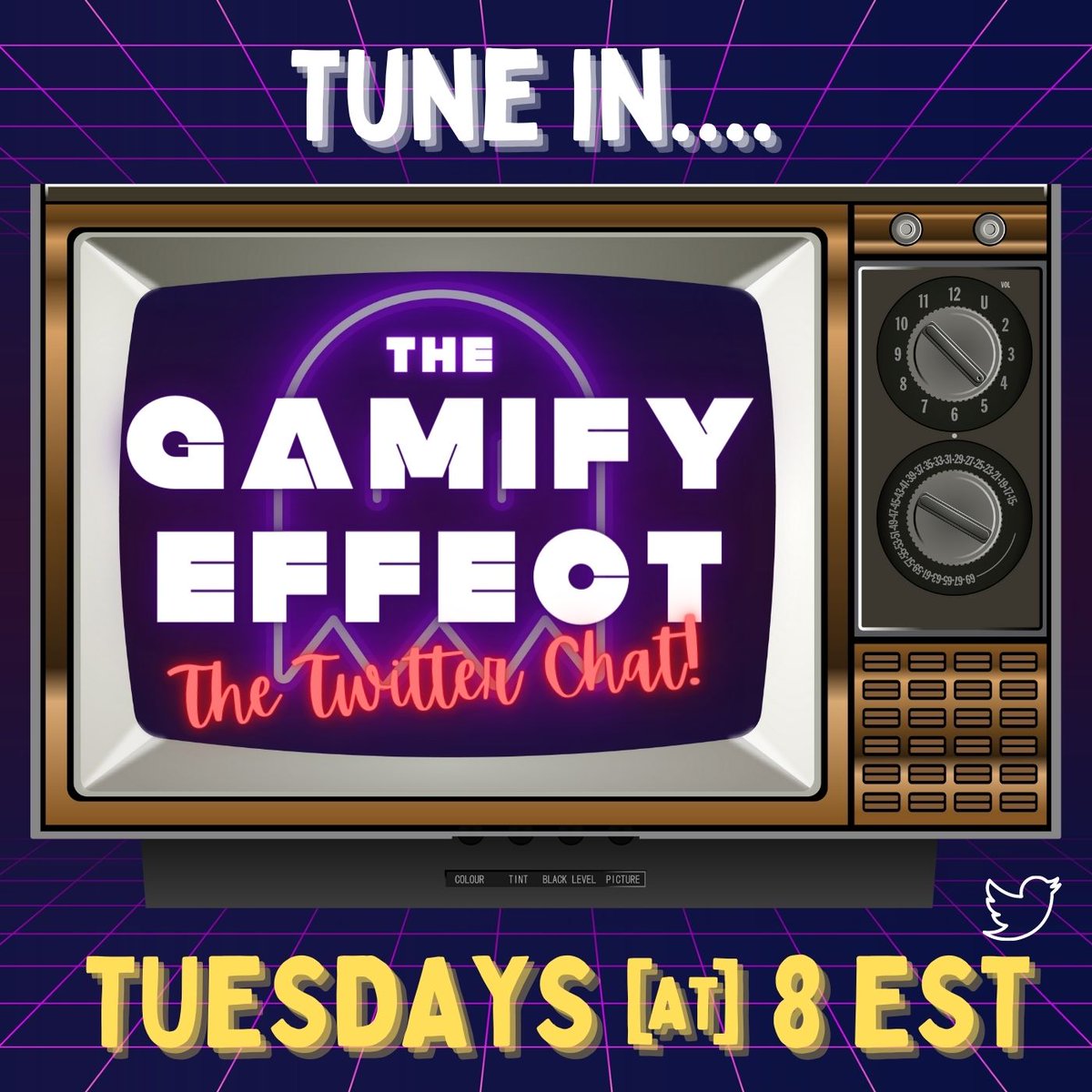 Starting: Tuesday, November 1st @ 8 EST!
#TheGamifyEffect

Keep an eye out for the hashtag for information about the chat!

Mark your calendars!