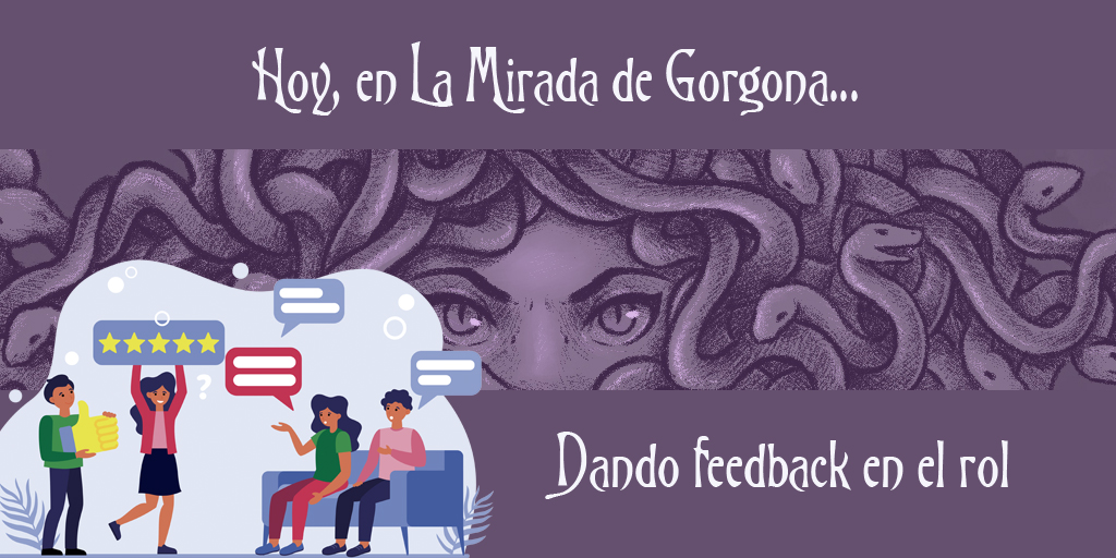 ¡Como mañana es festivo y el miércoles pasado no pudimos publicar, hoy toca artículo!
<a href="/friki_mami/">FrikiMami</a> analiza el feedback en el rol, en todas sus variantes, y habla de su particular visión de Estrellas y Deseos. ¡Disfrutad!
RT y ❤️se agradecen 😍😍
lamirada.produccionesgorgona.com/dando-feedback…