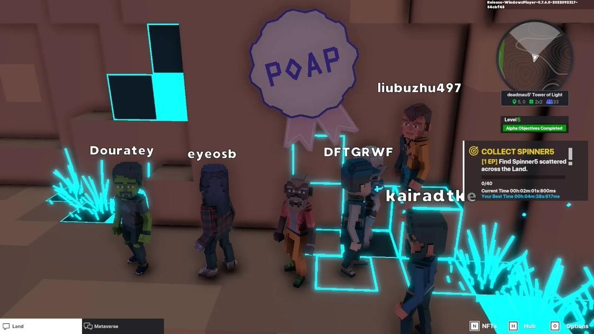 bella10441's tweet photo. @TheSandboxGame @deadmau5 I just participated in the #SandboxAlphaS3Giveaway for a chance to win 500 SAND! Found George from the Metaglitch in @deadmau5's Tower of Light, check out my screenshot below!
👇 https://t.co/JPlyhtba8K