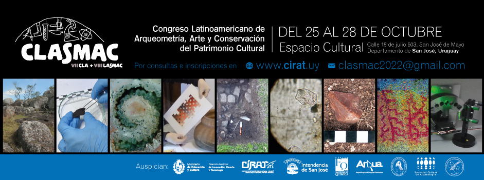 dicytmec's tweet photo. #CLASMAC2022 Congreso Latinoamericano de #Arqueometría, Arte y Patrimonio Cultural en San José
🗓️25-28 OCT
✔️#Cursos cortos de actualización, para profesionales y estudiantes. Inscripciones hasta 21OCT
✔️Conferencias magistrales para todo público
➕ℹ️ https://t.co/g54Vf7uwuX https://t.co/MJmDH6981w
