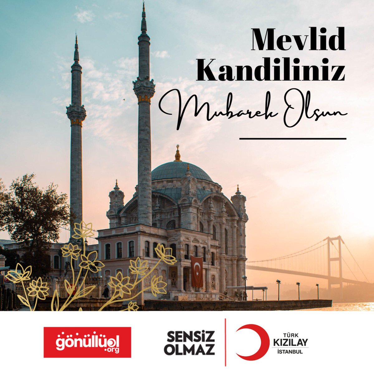 'Biz seni görmeden sevdik
Ya RasulAllah'
#MevlitKandili' miz Mübarek olsun.