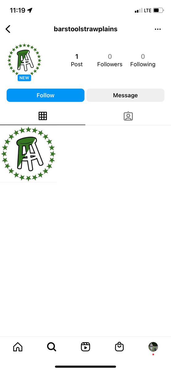 go follow the new instagram