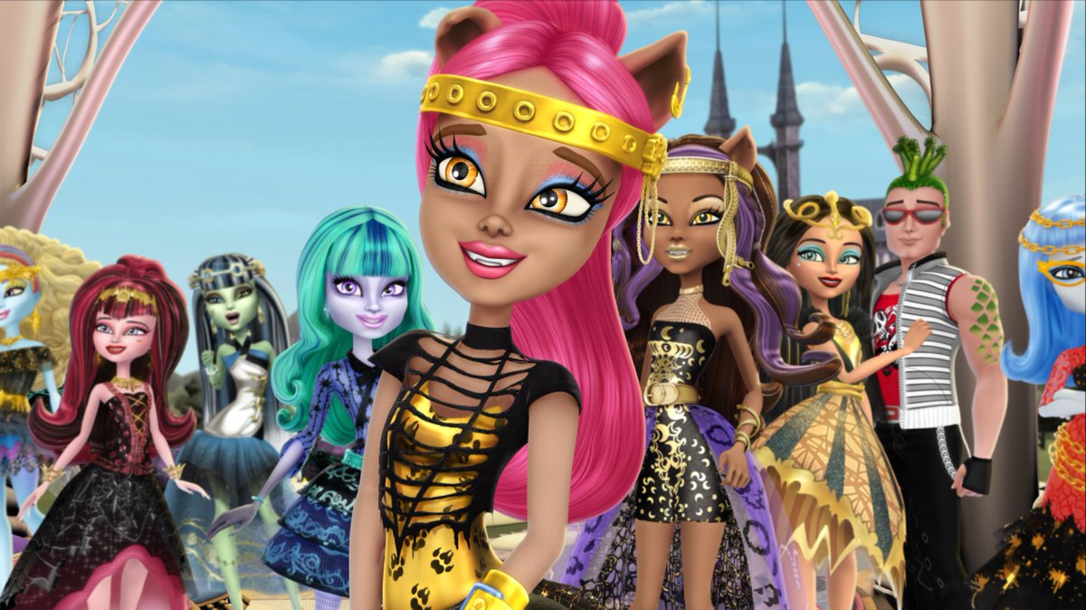 PawsOnAnimation's tweet photo. What are your favorite G1 Monster High Movies?  #MonsterHigh #13wishes #BooYorkBooYork #FreakyFusion #monsters #animation #movies #October https://t.co/yLW5ltVqQ7