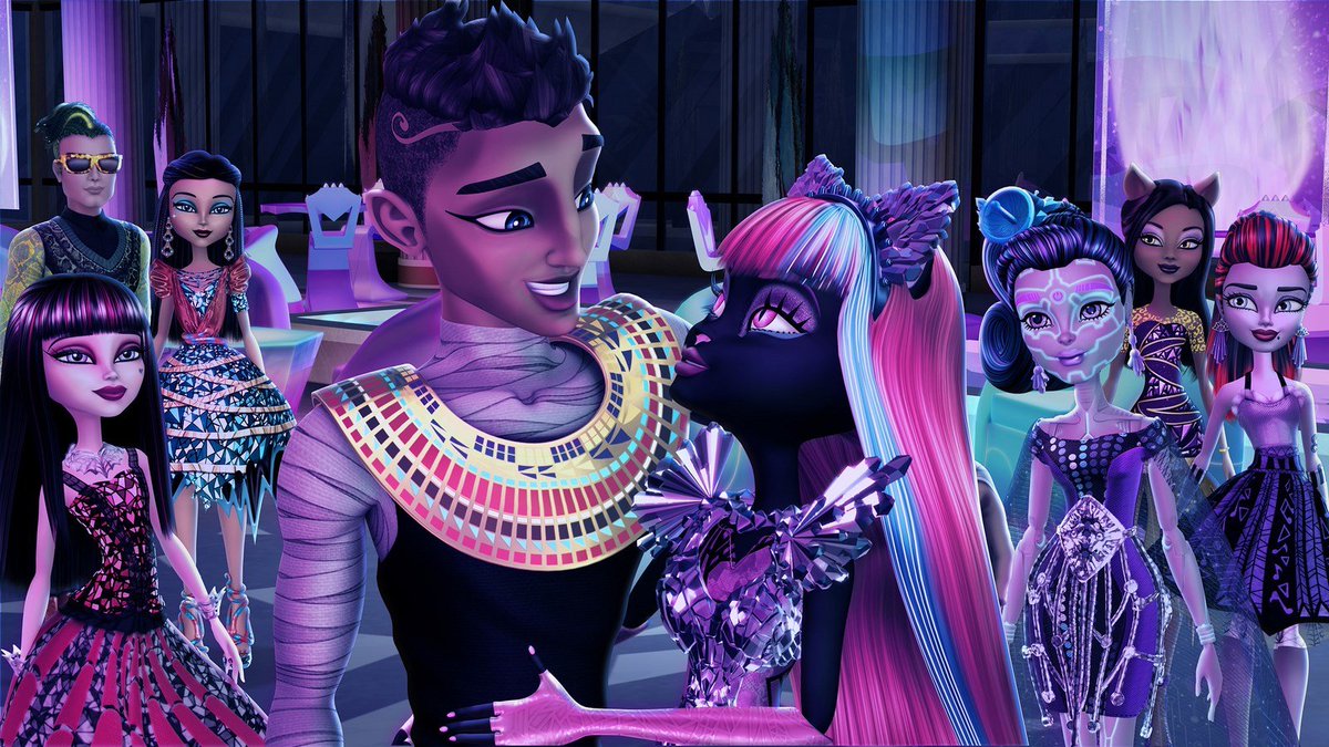 PawsOnAnimation's tweet photo. What are your favorite G1 Monster High Movies?  #MonsterHigh #13wishes #BooYorkBooYork #FreakyFusion #monsters #animation #movies #October https://t.co/yLW5ltVqQ7