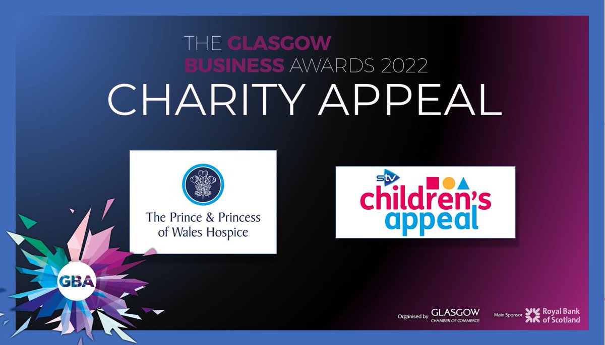 Delighted to say that our finalists raised £4331 at the prize draw at #GBA22, split between the @STVAppeal and @PPWHospice. Huge thanks to @SECGlasgow @StEnochCentre @thisisgoradio @CPGlasgow @DTGlasgowCtrl for kind donation of prizes to help raise this amazing total.