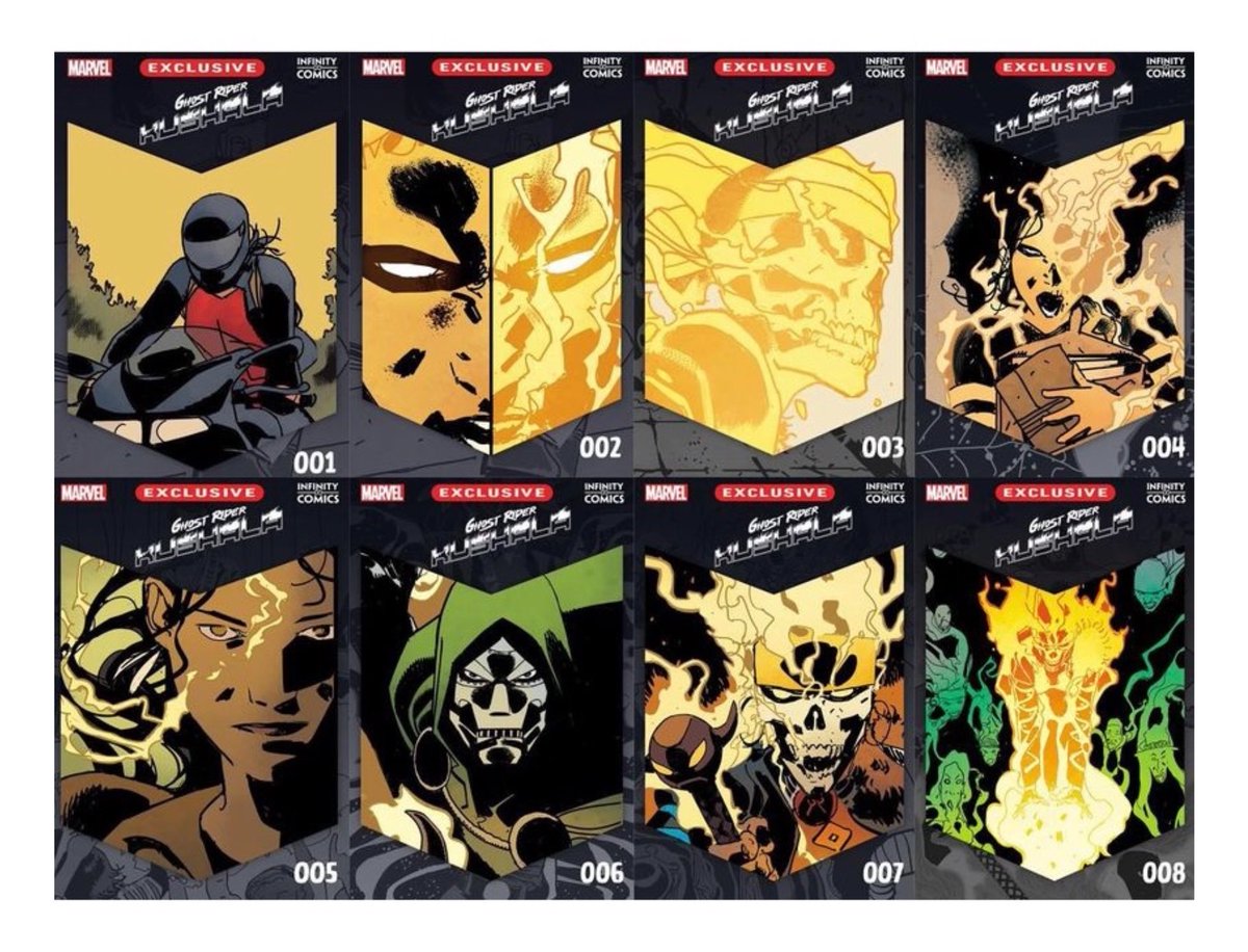 m_miznin's tweet photo. 𝐎𝐧𝐞 𝐲𝐞𝐚𝐫 𝐚𝐠𝐨 𝐭𝐨𝐝𝐚𝐲, @TabBep and @b_earlwriter released the first issue of their comic #GhostRider: #Kushala on @MarvelUnlimited in #InfinityComic format, it was an awesome experience reading this story! 🔥 https://t.co/xAbLHdddPw