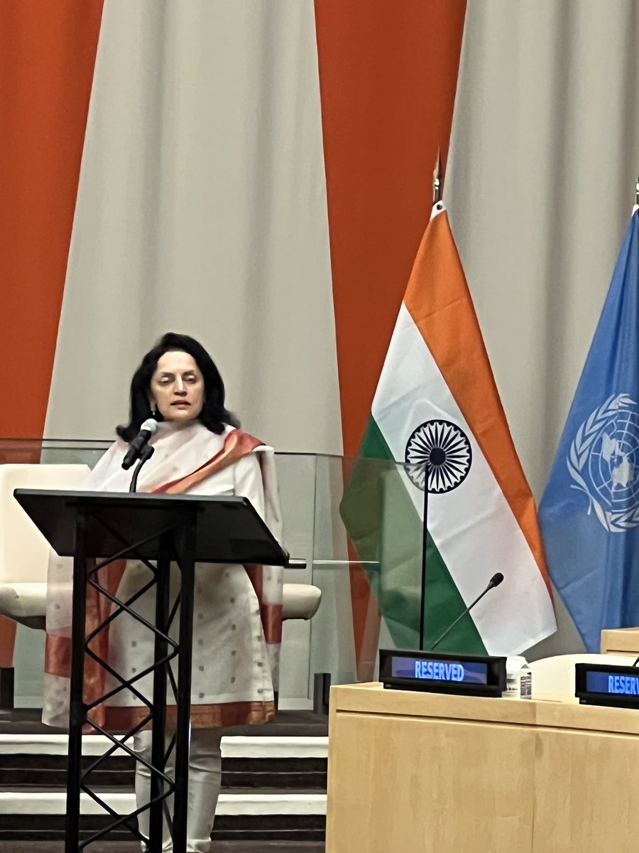 test Twitter Media - India’s Permanent Representative @UN @ruchirakamboj addresses the special event on Commemoration of 5th Anniversary of @IndiaUNFund. 🇮🇳🇺🇳 https://t.co/UvbmGXdw02 https://t.co/qk9LnJFtop