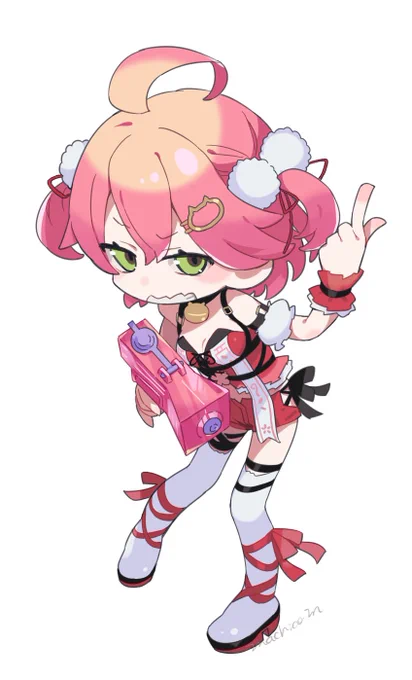みこちのキマっちゃってるスプラたのし～!#miko_Art 