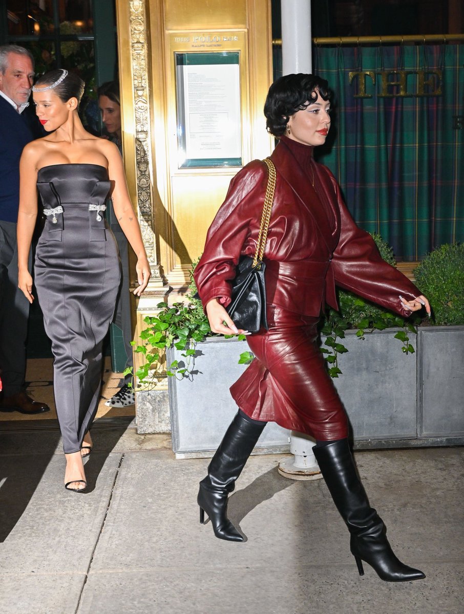 Taylor Russell and Alexa Demie in New York