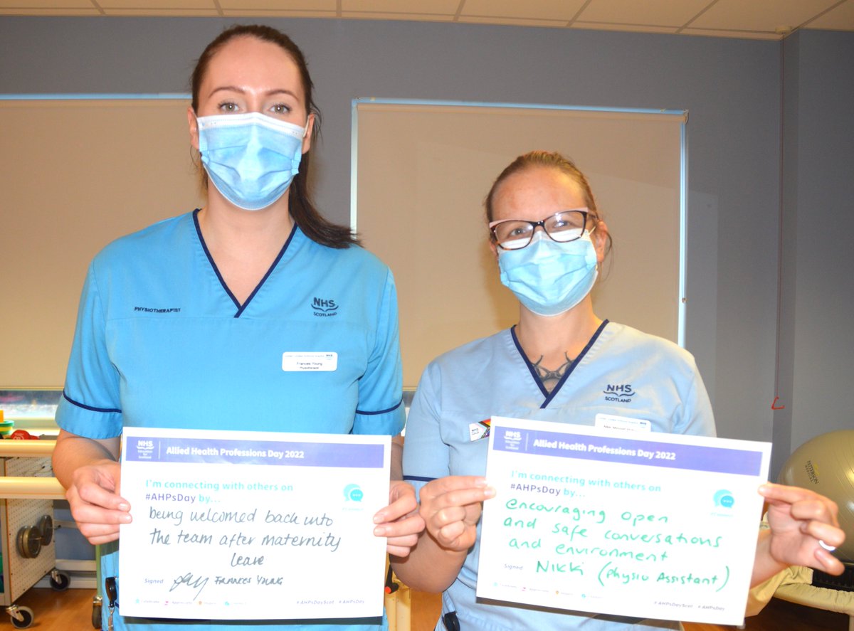 JubileeHospital's tweet photo. #AHPsDay2022 💙 https://t.co/50Mo7SHXyM